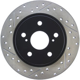 StopTech SportStop 10-13 Scion tC Slotted & Drilled Right Rear Rotor