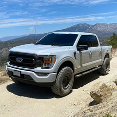 أذرع علوية عالية الأداء Uniball مقاس 1.25 بوصة لسيارة Ford F-150 2WD/4WD مقاس 21-23 (مع أغطية) من Camburg