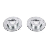 Power Stop 94-96 Ford Bronco Front Evolution Drilled & Slotted Rotors - Pair