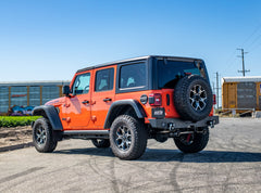 عادم خلفي Borla 18-19 Jeep Wrangler JL/JLU 2.0L 4Cyl 2DR/4DR Touring Axle Back Exhaust مع أطراف 3.5 بوصة