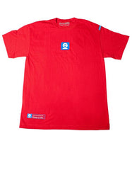 Sparco T-Shirt Tach Tri Black MED