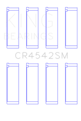 King Honda K-Series (Except A3) 16v 2.0L / 2.3L / 2.4L Connecting Rod Bearing Set (Set of 4)