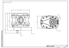 Aeromotive Spur Gear Fuel Pump - 7/16in Hex - .900 Gear - 19.5gpm