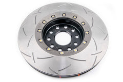 DBA 17+ Honda Civic Type R 5000، غطاء دوار أسود مكون من قطعتين مجمع بالكامل T3 بفتحات 350 مم × 32 مم