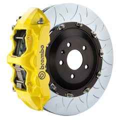 بريمبو 03-07 كايين/S/توربو Fr GT BBK 6Pis Cast 405x34 2pc Rotor Sloted Type3-Yellow