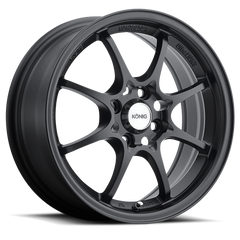 Konig Helium 15x6.5 4x100 ET40 Flat Black