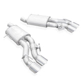 Stainless Works 2016-18 Cadillac CTS-V Sedan Axle Back System Dual-Mode Turbo Mufflers 4in Tips