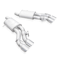 Stainless Works 2016-18 Cadillac CTS-V Sedan Axle Back System Dual-Mode Turbo Mufflers 4in Tips