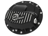 غطاء تفاضلي خلفي من سلسلة aFe Power Pro باللون الأسود مع زعانف ميكانيكية لشاحنات ديزل RAM مقاس 13-18 L6-6.7L