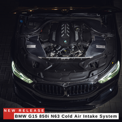 BMW G15 850i N63 4.4L V8 Twin-Turbo Cold Air Intake System