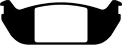 EBC 03-06 Lincoln Aviator 4.6 Greenstuff Rear Brake Pads