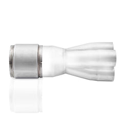 Stainless Works 4in OD 4.75in Body 5in Length Race Muffler