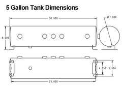 نظام تسوية ضاغط الهواء التناظري رباعي الاتجاهات سعة 5 جالون من Ridetech