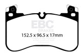 EBC 2020+ Land Rover Defender 90 Yellowstuff Front Brake Pads