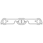 Cometic Pontiac V8 .094in HTG Exhaust Manifold Gasket Set - 1.940in x 1.500in D/Oval Ports