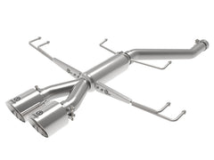 نظام عادم خلفي للمحور من نوع aFe Takeda مقاس 2.5 بوصة 304SS لسيارة هوندا سيفيك تايب R L4-2.0L (t) موديل 17-19 - طرف مصقول