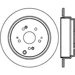 Stoptech 07-18 Acura RDX Rear Premium Cryostop Brake Rotor