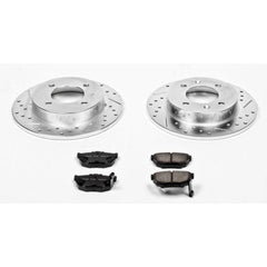 Power Stop 97-06 Hyundai Elantra Rear Z23 Evolution Sport Brake Kit