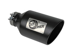 طرف عادم aFe Power MACH Force-Xp 409 من الفولاذ المقاوم للصدأ باللون الأسود