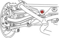 طقم ذراع خلفي SPC Performance 00-09 Subaru Impreza / Legacy / Outback (ذراع واحد - يتطلب ذراعين)