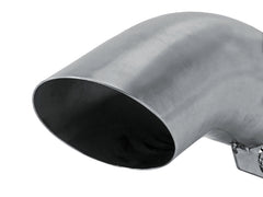 طرف عادم aFe MACH Force-Xp 304 من الفولاذ المقاوم للصدأ ومُثبت بمشبك ومُشطوف