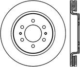 StopTech Slotted Sport Brake Cryo Rotor 07-12 Ford Expediton