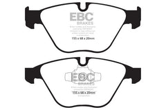 EBC 10-12 BMW 335i xDrive (E90/E92) Bluestuff Front Brake Pads