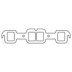 Cometic Oldsmobile 400/425/455 .094in HTG Exhaust Gasket Set - 1.920in x 1.550in Rectangular Ports
