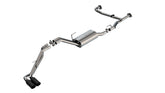 عادم خلفي من Borla 22-23 Nissan Frontier 3.8L V6 2WD/4WD AT S-Type Catback - أطراف من الكروم الأسود