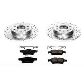 Power Stop 06-09 Pontiac Solstice Rear Z23 Evolution Sport Brake Kit