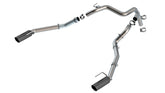 Borla 24-25 Ford Ranger Raptor 2.75in Tail Pipe Kit 4in Tip - Ceramic Black