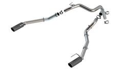Borla 24-25 Ford Ranger Raptor 2.75in Tail Pipe Kit 4in Tip - Ceramic Black