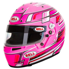 BELL KC7 CMR Champion Pink Kart Helmet - CMR Approved