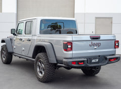 بورلا 2020 جيب جلاديتور JT 3.6 لتر V6 AWD 2.75 بوصة Touring Climber Black Turndown Tip & Over-Axle