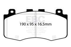 EBC 2018+ Jeep Grand Cherokee Trackhawk Bluestuff Front Brake Pads