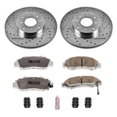 Power Stop 93-96 Honda Prelude Front Z26 Street Warrior Brake Kit