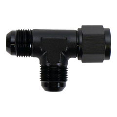 DeatschWerks 10AN Male Flare to Female Flare Swivel Tee on Straight