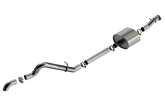 عادم بورلا 21-22 فورد برونكو 2.7 لتر 2DR/4DR T-304 من الفولاذ المقاوم للصدأ Cat-Back S-Type - مصقول