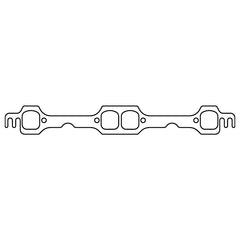 Cometic GM LT1/LT4 Gen2 Small Block V8 .043in Copper Exhaust Mani Gskt Set-1.600in x 1.500in D-Ports