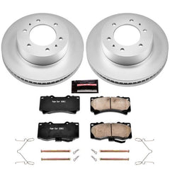 Power Stop 06-10 Hummer H3 Front Z17 Evolution Geomet Coated Brake Kit