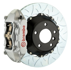 فرامل Brembo 12-15 335i xDrive Exc MSport Rr GT BBK 4Pis Cast 345x28 2pc Rtr Slot Type3-Silver