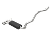 aFe MACH Force-Xp 2-1/2in 304SS Cat Back Exh مع أطراف مصقولة 14-16 BMW 228i (F22/23) L4-2.0L (t) N20