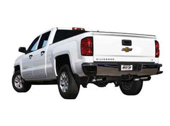 Borla 14 Silv/Sierra 1500 C/B Touring Exh/2.75in in Muffler 2.25inout 4inTIp SS Rear Exit-Blk Chrome