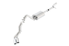 إطار Borla Touring Cat Back 15-16 Chevy Tahoe 5.3L V8 2.75in, 2.25in مخرج مزدوج من نفس الجانب 4 بوصات