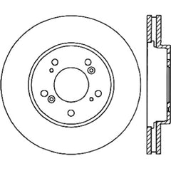 Stoptech 05-10 Honda Odyssey Front Cryo Rotor
