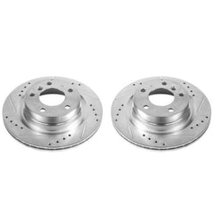 Power Stop 14-16 BMW 228i Rear Evolution Drilled & Slotted Rotors - Pair