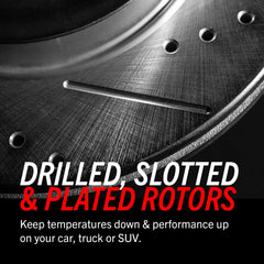 Power Stop 19-22 Ram 3500 Rear Drilled & Slotted Rotor (Pair)
