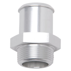 Edelbrock Hose End Straight 3/8In NPT to 5/8In Barb Clear Anodize