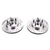 Power Stop 10-11 Ford Ranger Front Evolution Drilled & Slotted Rotors - Pair