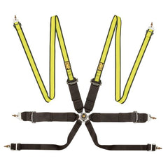 OMP First 3+2" 6 Point Harness - FIA Approved